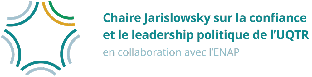 Chaire Jarislowsky sur la confiance et le leadership politique de l’UQTR en collaboration avec l’ENAP